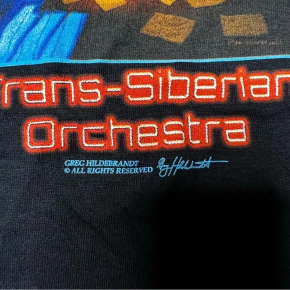 NWOT Trans Siberian Orchestra Winter Tour 2014-15 Graphic T-Shirt Unisex M - Picture 4 of 10